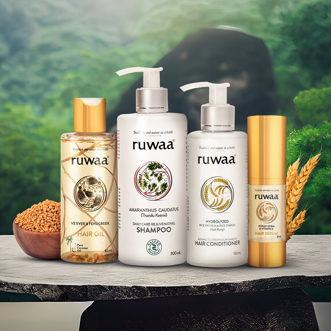 Hair Care Tips Using ruwaa Organic Hair Care Kit
